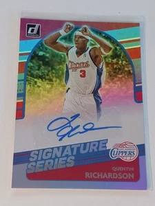 2020-21 Panini Donruss Quentin Richardson Signature Series #SG-QRS Auto - Picture 1 of 2