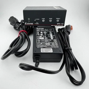 Extron MPA 152 Stereo Mini Power Amplifier 15 Watts Per Channel w/ AC Adapter - Picture 1 of 12