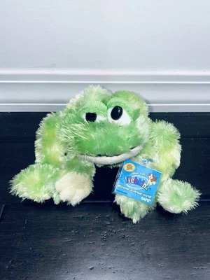Ganz Webkinz Tie Dye Green Frog Plush Stuffed Animal Toy HM162 With Code NEW - Image 1 of 4