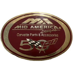 Spilla Corvette 50° Anniversario 2003 Mid America Designs da collezione - Foto 1 di 2