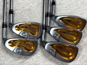 Ladies HONMA GOLF Twin Marks MG-818 5pcs Iron Set 7-10/SW Flex-R 2SATR MG143 F/S - Picture 1 of 8