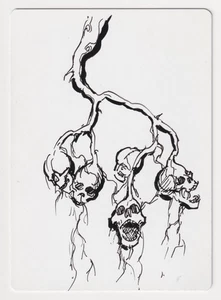 Signed FOIL Grove of the Burnwillows Proof Sketch MP Artist Cliff Childs MTG AP! - Picture 1 of 2