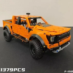 1379 Teile Technischer Ford Raptor F150 Pickup Truck Sportwagen Bausteine Kind - Bild 1 von 7
