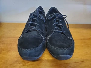 $55 Skechers Women's Seager - Prospect Sneaker 49484, Black, 10 M US - Picture 1 of 4