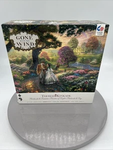 Ceaco Thomas Kinkade Via col vento scena puzzle 1000 pezzi 100% completo - Foto 1 di 3