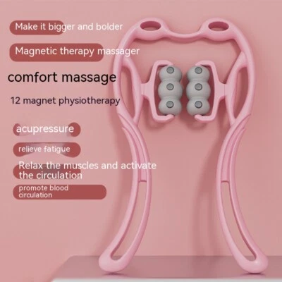 Masajeador de cuello terapia magnética clip manual cuello Foto 1 de 3