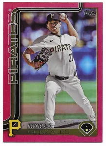 2025 Topps Serie 1 Arco Iris Rojo Paralelo Marco González #4/5 (113) Piratas - Imagen 1 de 2
