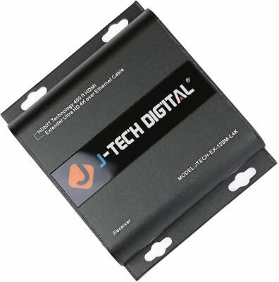 J-Tech Digital HDbitT One To Many Ultra HD 4K HDMI Extender Over TCP /IP, 400 ft