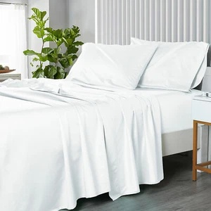Luxury bamboo CoolPlus Softest Bed Sheets OR Pillowcases 450 Thread Count - Picture 1 of 14