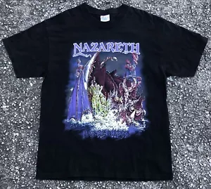 Vintage 2000s Nazareth Hair Of The God Size L Hanes Comfort Tag - Picture 1 of 2