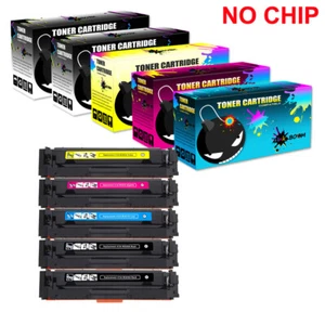 5 Toner replace for HP CF415A NOCHIP W2030A-3A Color LaserJet M479fdw M480f - Picture 1 of 1