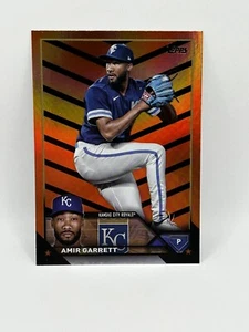 2023 Topps Update Amir Garrett Orange And Black #US169 Halloween Parallel  - Picture 1 of 2