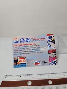 Tarjeta coleccionable Pepsi Cola 1996 Dart Premium #37 - Imagen 1 de 2