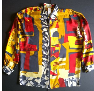 versace blouse ebay