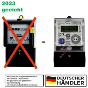 neuer SchellCount EZZ1 Wechselstromzähler Zählerkreuzmontage MID 2023 geeicht - Picture 1 of 6
