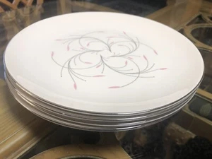 Set of 4 Vintage Homer Laughlin Rhythm Capri Dinner Plates 10.25" - Picture 1 of 7