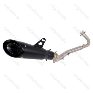 Full Motorcycle Exhaust Slip on Muffler System Pipe for KAWASAKI Z125 Pro 13-24 - Picture 1 of 10