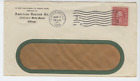 1914 Chicago Il Postmark Cover American Taxicab Co. Wells St 2C Washington Stamp