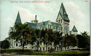 Central High School, Minneapolis MN Vintage Postcard SB1 - Bild 1 von 2