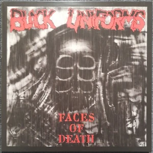 BLACK UNIFORMS - Faces Of Death LP / New / Splatter Vinyl (2023 repress) Punk - Bild 1 von 6
