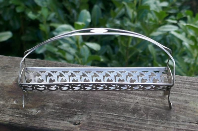 Antiguo soporte para cubo de azúcar Watson de plata esterlina número de modelo 4323 Foto 1 de 4