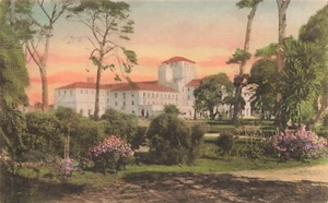 Del Monte Hotel Monterey California Albertype Ansicht handfarbige Postkarte LP25 - Bild 1 von 2