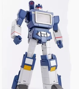 New Transforms RP-46 Soundwave & 3 Tapes Set Robot Figure Toy 18CM Xmas Gift - Picture 1 of 10