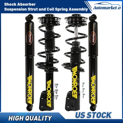 Amortiguador de puntales delanteros traseros con muelles helicoidales para Chevrolet Equinox 2010-2017 2,4 L Foto 1 de 4