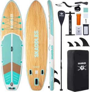 10’6’’ Portable Inflatable Stand Up Paddle Board (SUP) for Adults and Youth - Picture 1 of 9