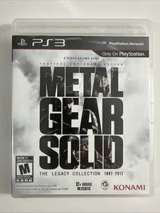 Metal Gear Solid: The Legacy Collection (PlayStation 3, PS3) Complete CIB Tested - Picture 1 of 4