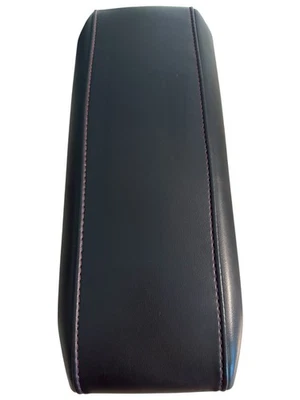 Chevrolet Equinox 2010-2015 consola central reposabrazos tapa OEM, negro, costura roja Foto 1 de 4