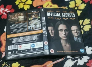 Official Secrets DVD Thriller War Film Keira Knightley, Hood (DIR) - Picture 1 of 1