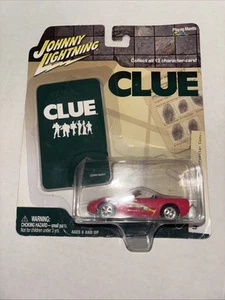 Johnny Lightning Clue Miss Scarlet 2003 Chevy Corvette Convertible C5 rot 1:64 - Bild 1 von 2