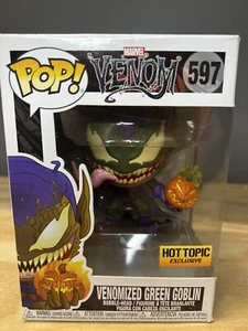 Funko Pop! Vinyl: Marvel - Venomized Green Goblin - Hot Topic (Exclusive) #597 - Picture 1 of 6