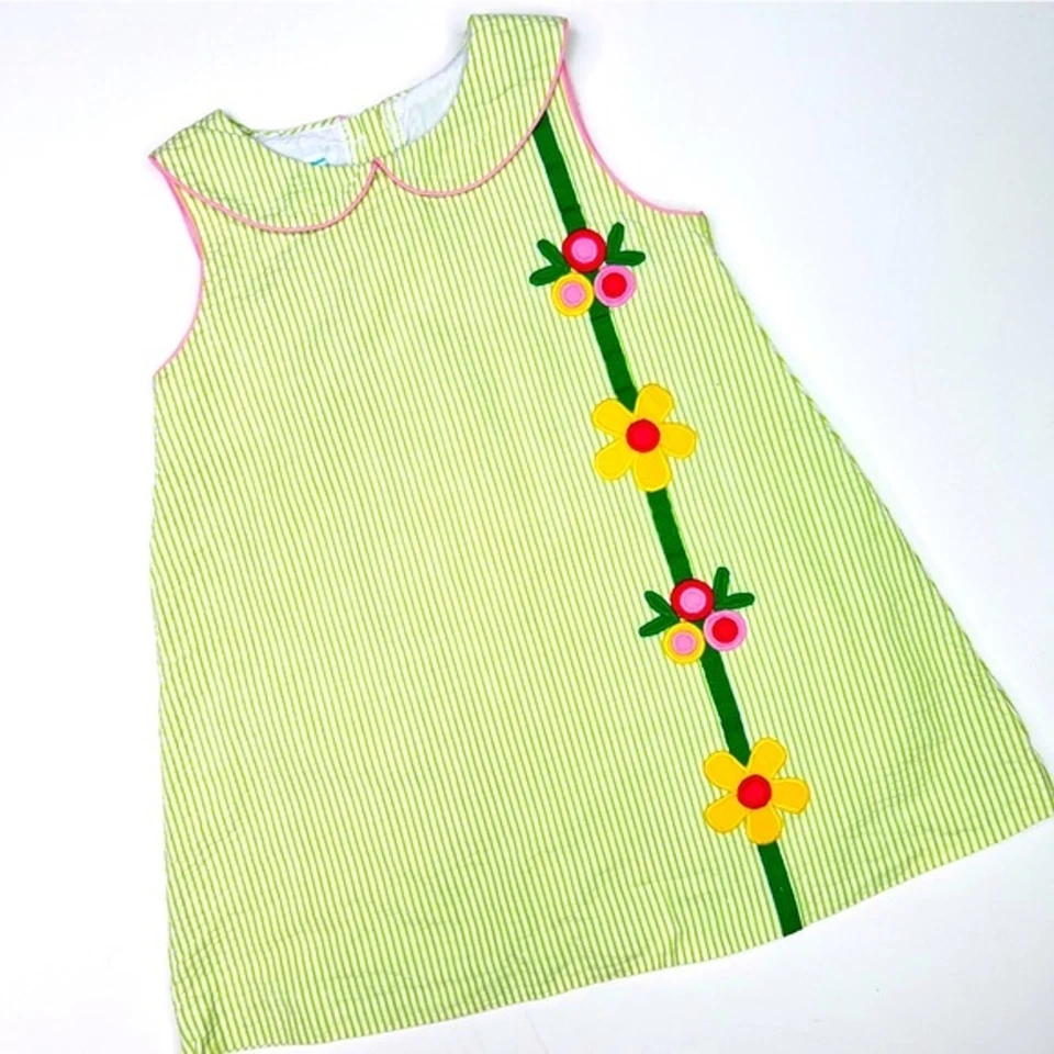 Southern sunshine striped flower dress size 2 - Image 1 of 4