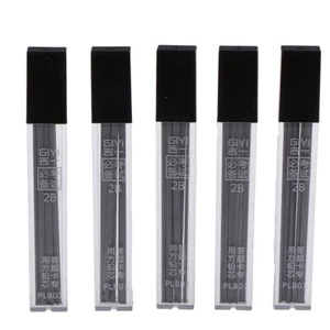 30x/5Boxes 2B Mechanical Pencil Lead Refill Hard Smooth Black Practical LY.RI JW - Afbeelding 1 van 10