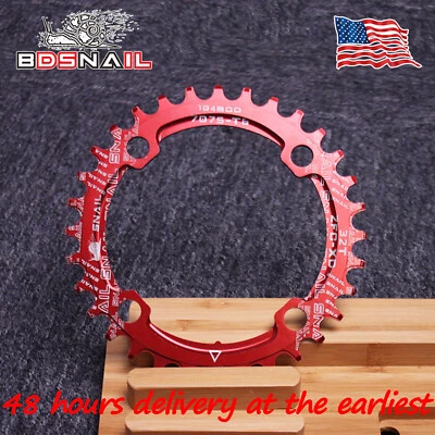 SNAIL 104BCD Narrow Wide 30-52T MTB Bike Single Chainring fit SHIMANO/FSA Crank - Image 1 of 4