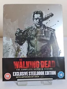 THE WALKING DEAD SEASON 7 BLU-RAY STEELBOOK, DISPATCH SAME DAY - Picture 1 of 12