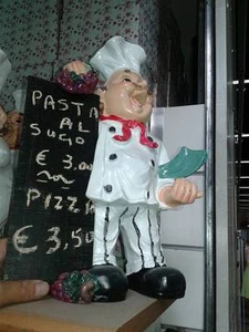 cuoco espositore pubblicitario menu alto 36 cm PER BAR RISTORANTE TRATTORIA - Imagen 1 de 1