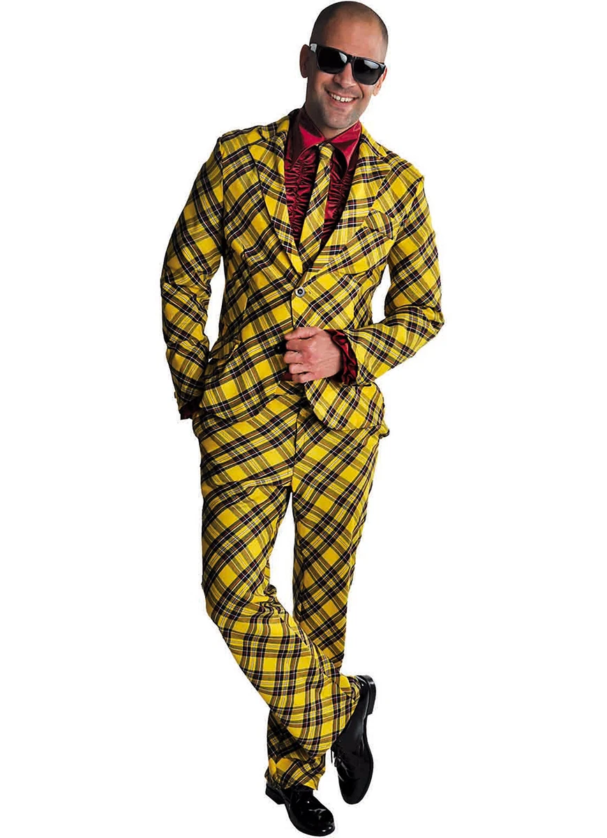 5X New Adult Fancy Dress Trilby Tartan Scottish Burns Night Hat - Foto 3