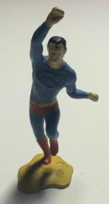 Boneco Vintage 1966 Ideal Superman - 3,5 polegadas Liga da Justiça da América Playset - Imagem 1 de 4