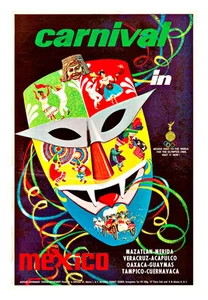 Mexico Travel Poster 1968 A1 High Quality Art Print - Picture 1 of 1