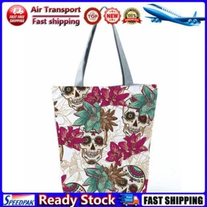 LF# Skull flower Printed large-capacity one-shoulder handbag - Picture 1 of 2