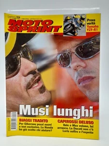 Moto Sprint n.19 anno 2004 Musi lunghi Biaggi Capirossi - Prova Yamaha YZF-R1 - Picture 1 of 2