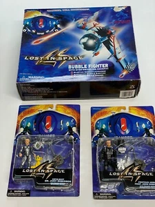 LOST IN SPACE Bubble Fighter Eagle Trendmasters 1997 + 2 Figuren - Bild 1 von 12