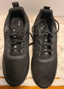 Air Jump Black Breathable Lightweight Sneakers Size 9 Walking Shoe - Picture 1 of 14