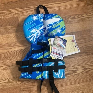 Chaleco salvavidas infantil Aqua Leisure (menos de 30 libras) USCG, tipo ll - Imagen 1 de 4