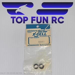 Anillos tóricos amortiguadores X-Cell miniatura avión 0323 para bloque de cabeza de plástico 70D  - Imagen 1 de 1