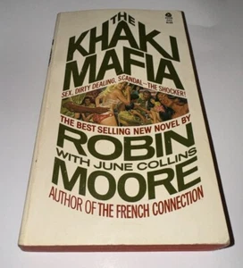 Vtg THE KHAKI MAFIA Robin Moore 1972 Avon 1st Printing Paperback Good Condition - Bild 1 von 24