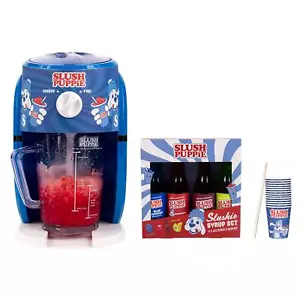 Slush Puppie Snow Cone Maker Party Pack- Snowcone Maker, Syrups and Cup Pack - Picture 1 of 9